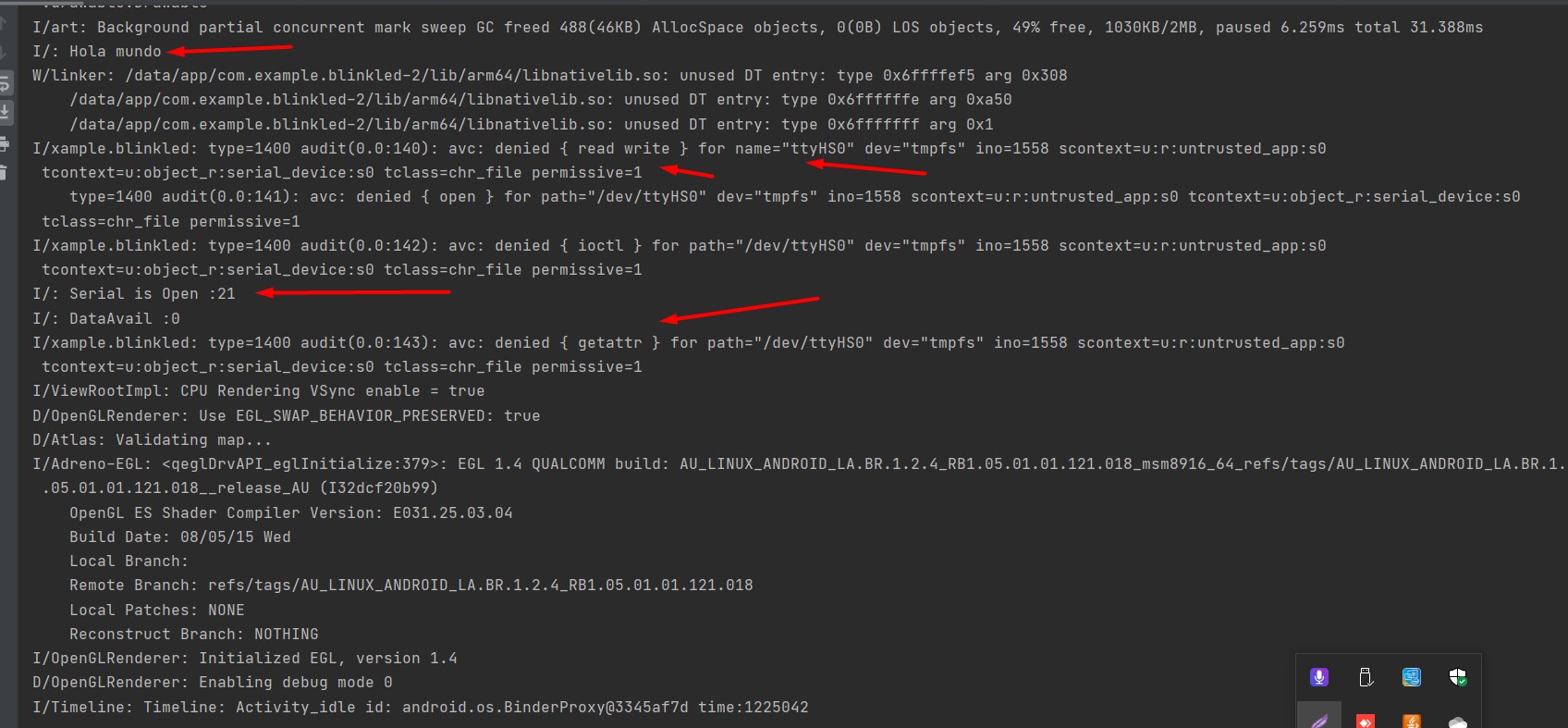 Serial port Android DragonBoard410c 96Boards Forum